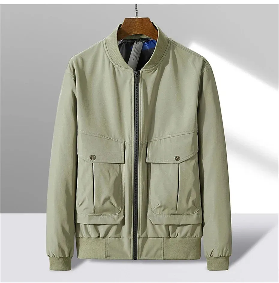 10XL 8XL Plus Size Jackets Men Fashion Causal Cargo Jackets Coats Male Baseball Jacket Autumn Windbreaker Big Size 10XL