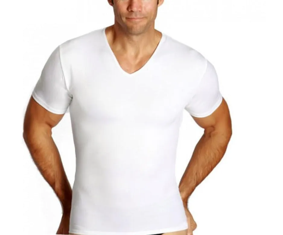 6-Pack Insta Slim Compression V-Necks VS0006