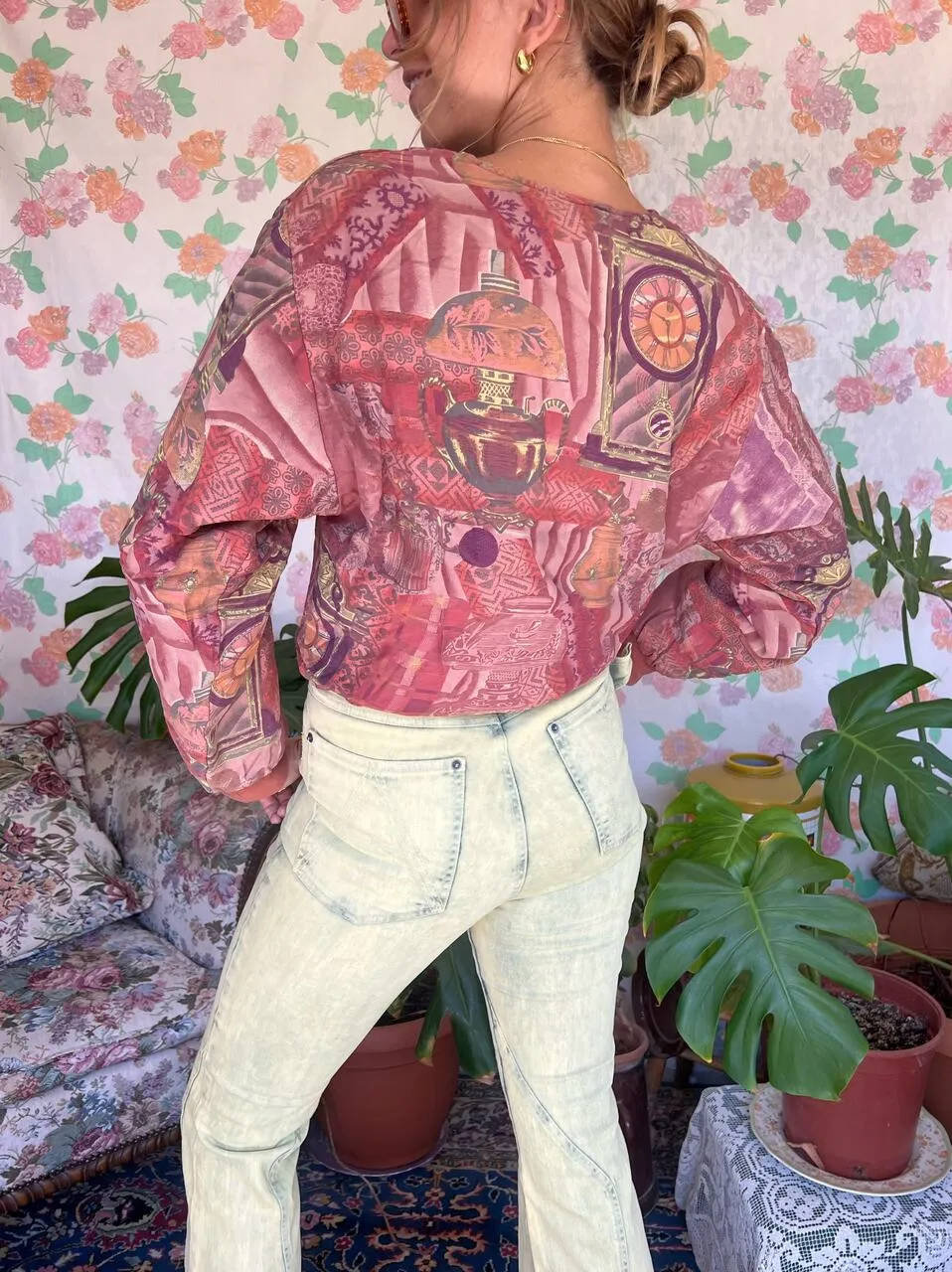 90's Abstract Vintage Bomber