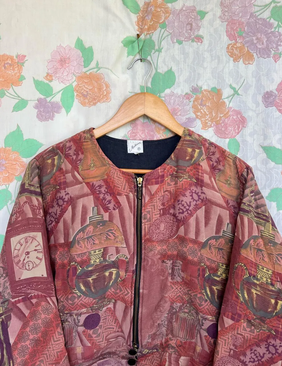 90's Abstract Vintage Bomber