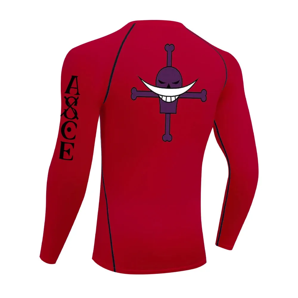 Ace Rash Guard Compression Shirts