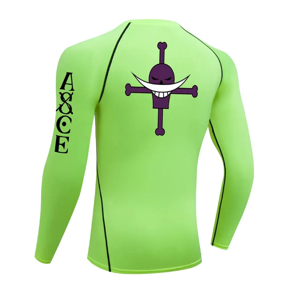 Ace Rash Guard Compression Shirts