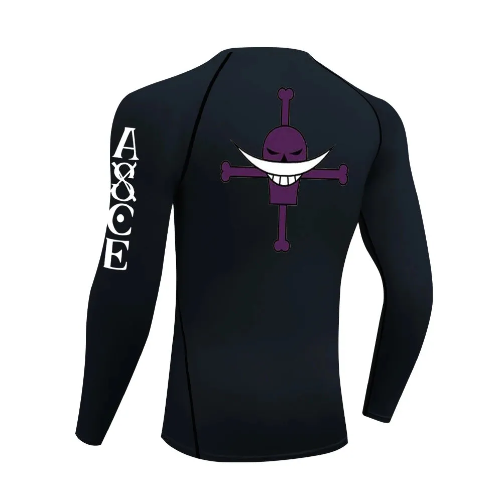 Ace Rash Guard Compression Shirts