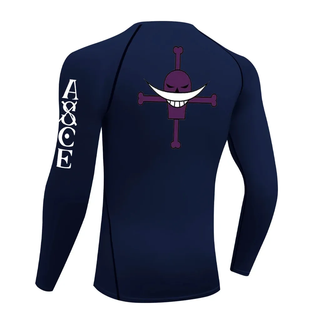 Ace Rash Guard Compression Shirts