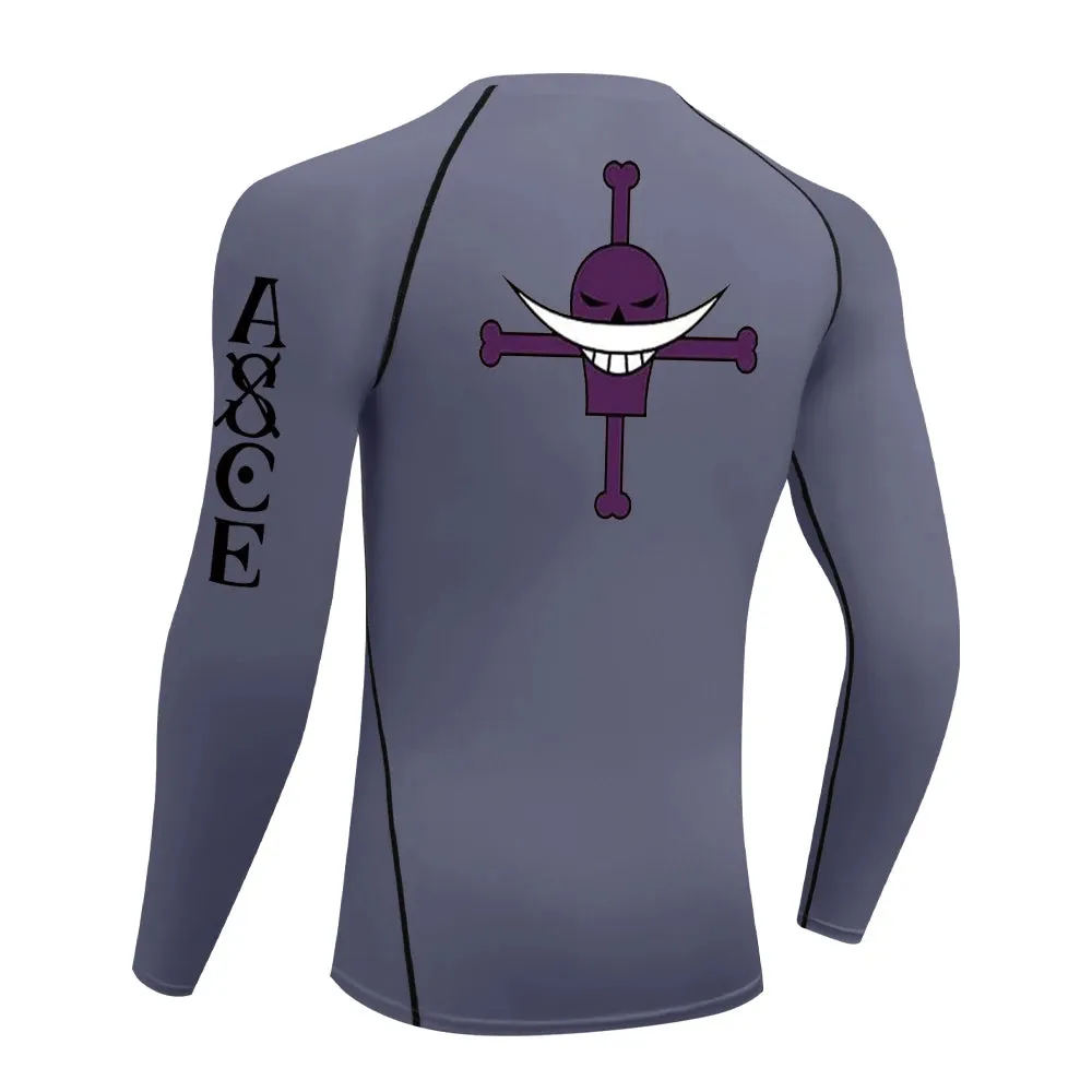 Ace Rash Guard Compression Shirts