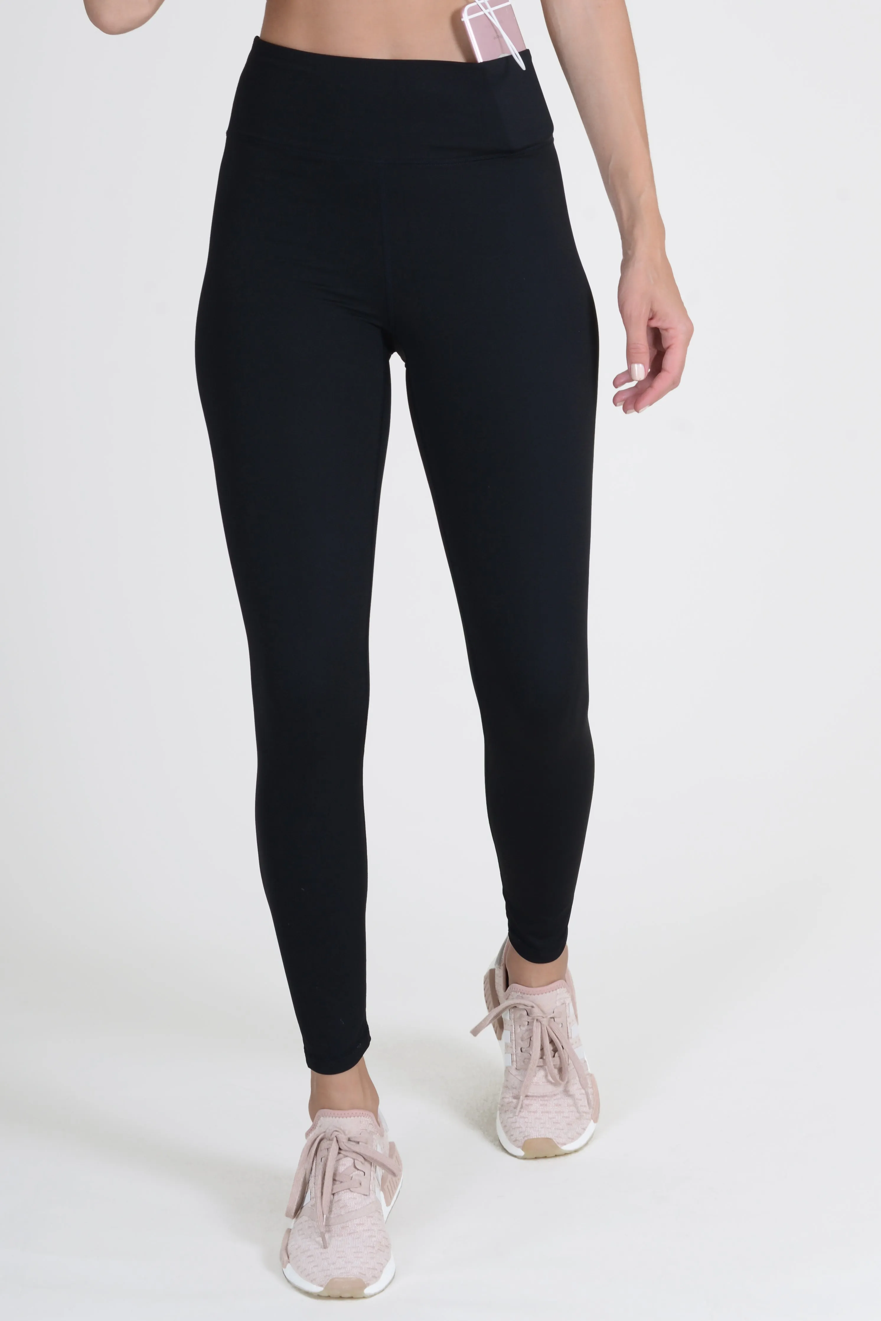 Active High Rise Phone Pocket Matte Leggings