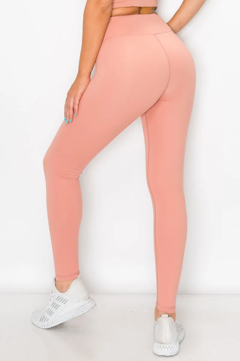 Active High Rise Phone Pocket Matte Leggings