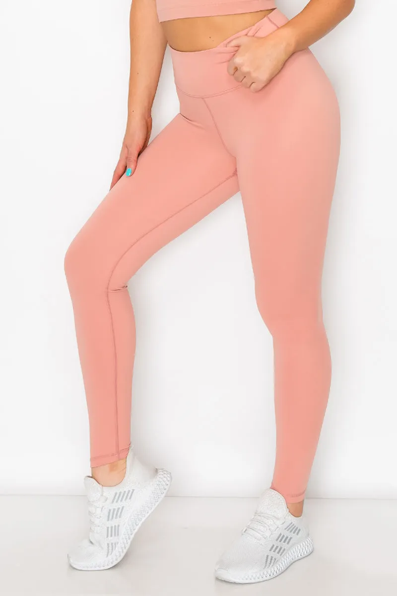 Active High Rise Phone Pocket Matte Leggings