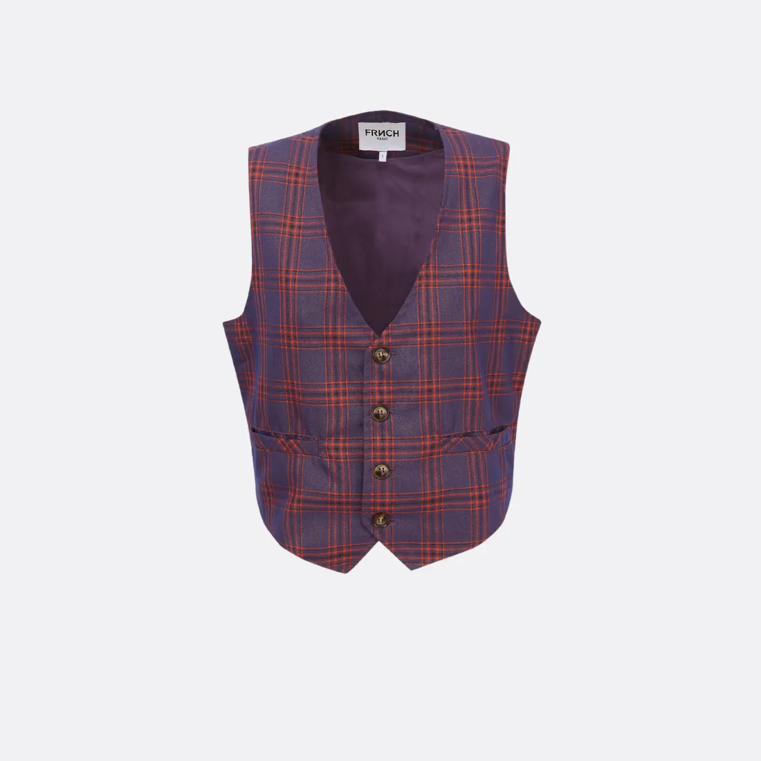 Alix Purple Waistcoat