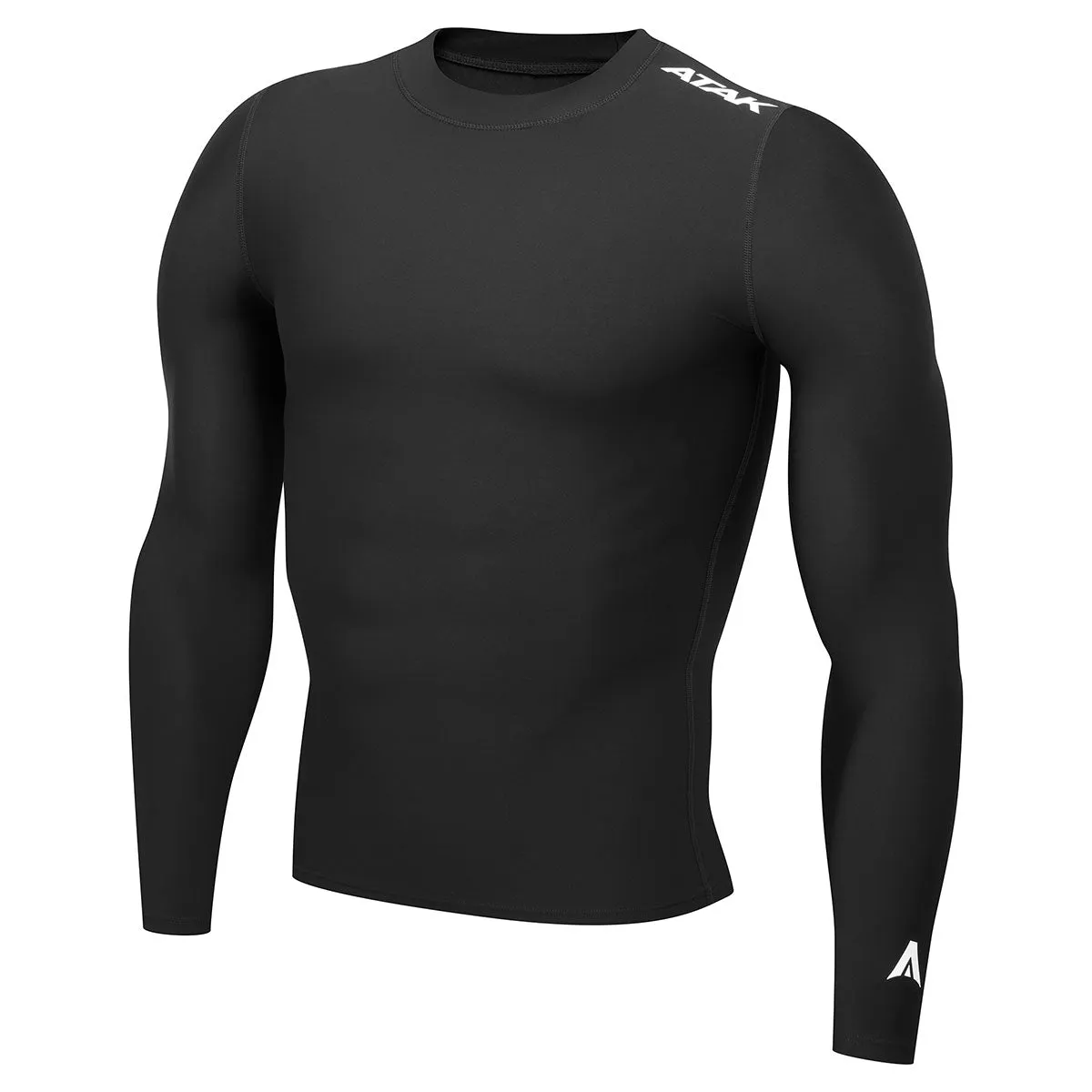 Atak Compression Recovery Long Sleeve Top - Adult - Black