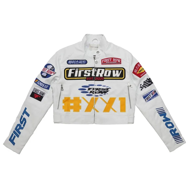 Coexist Multi Patches MA-1 Jacket White