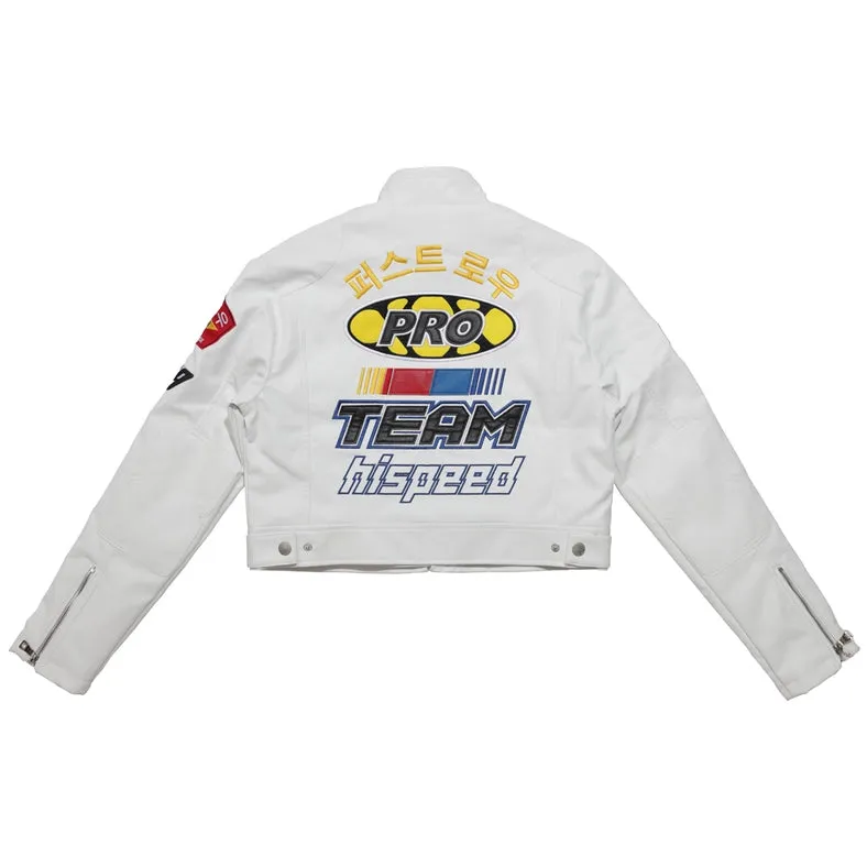 Coexist Multi Patches MA-1 Jacket White