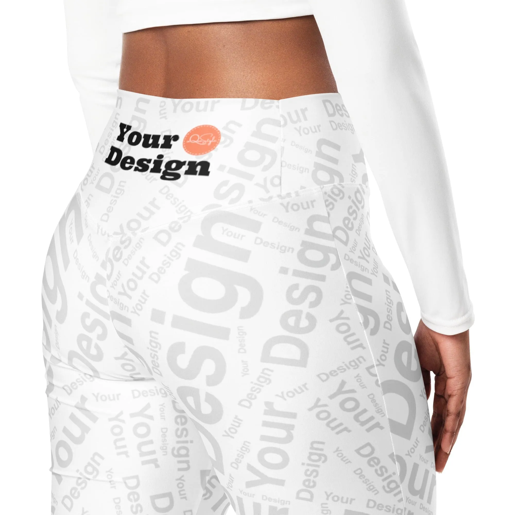 Custom Print Womens Flare Leggings