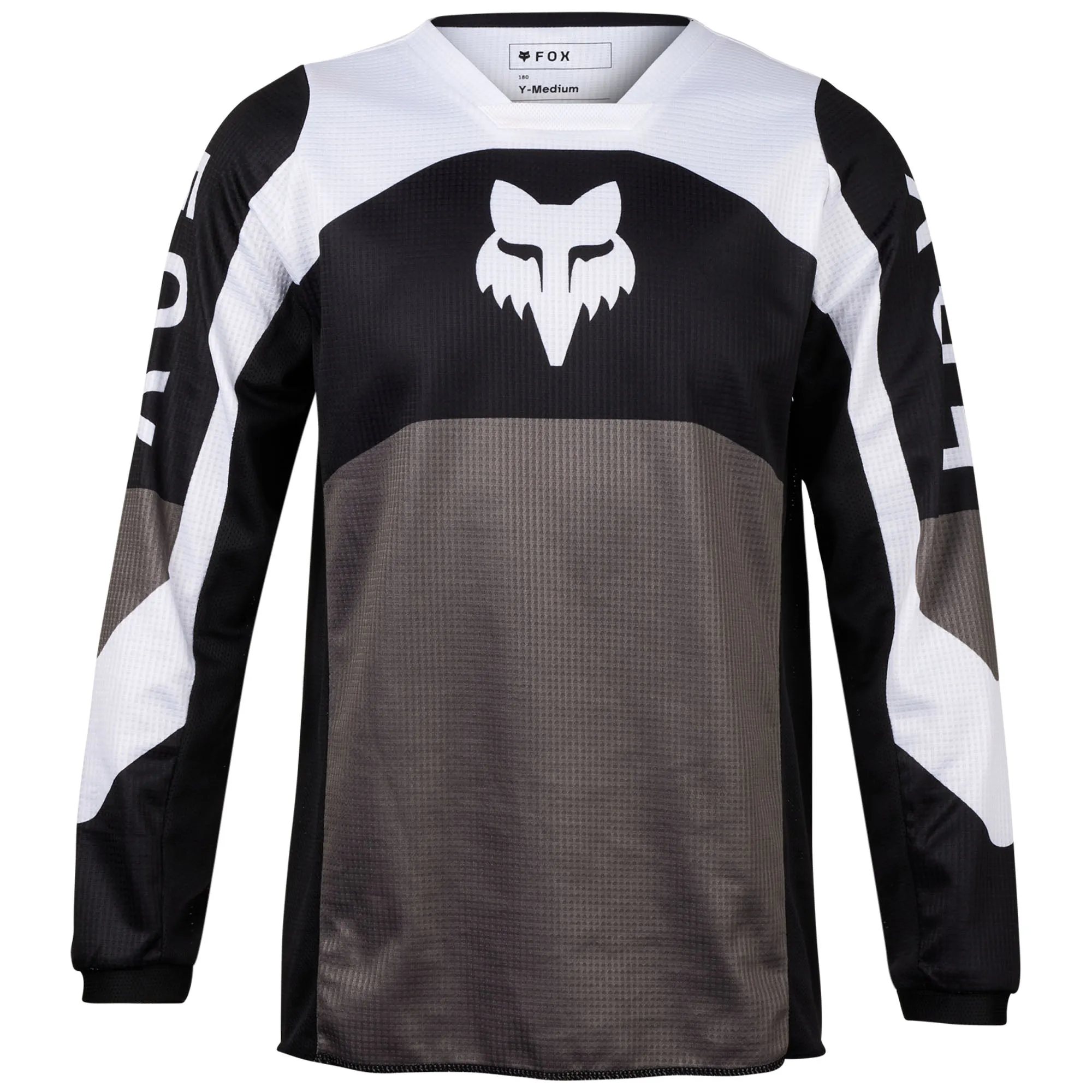 Fox Racing Youth 180 Nitro Offroad Jersey Black/Grey