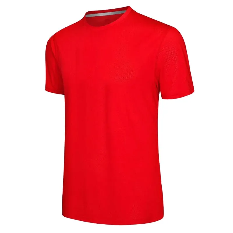 Gym Shirts Men Tanning Run Football