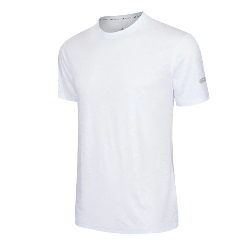 Gym Shirts Men Tanning Run Football