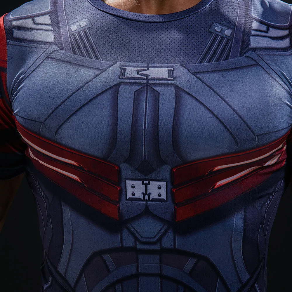 Hero Compression Shirt - Captain America