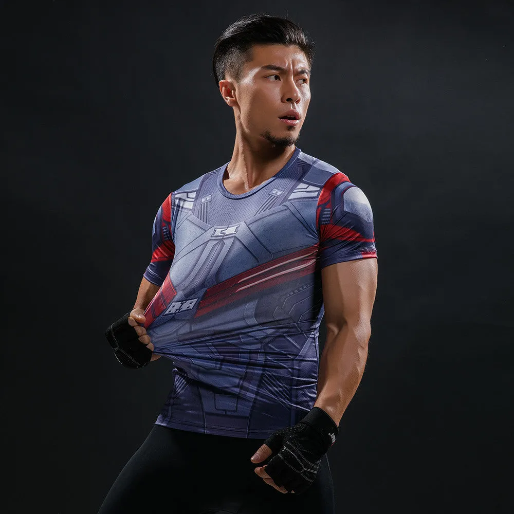 Hero Compression Shirt - Captain America