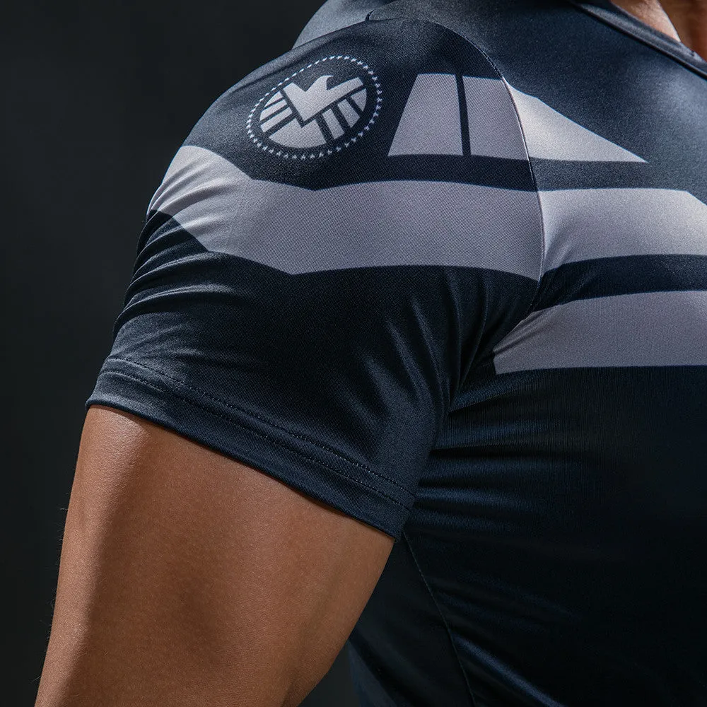 Hero Compression Shirt - Captain America