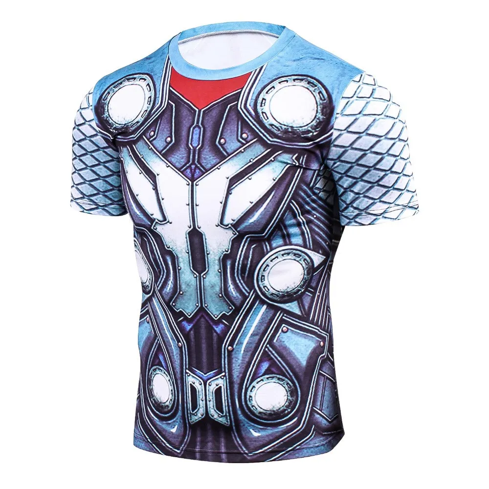 Hero Compression Shirt - Captain America