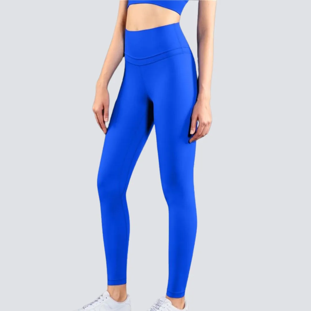 High-Rise Elevate Leggings - Bright Blue