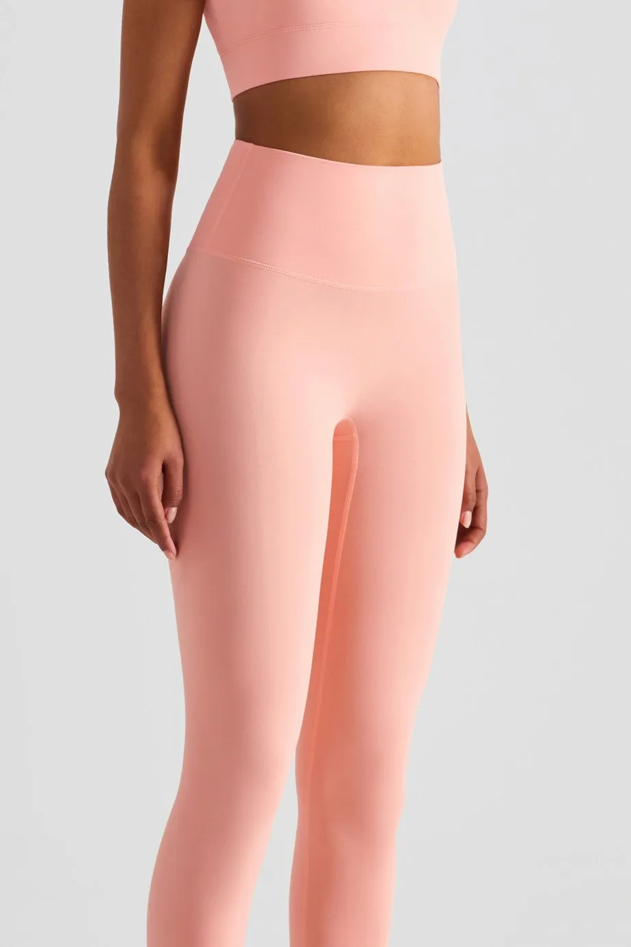 High-Rise No Front Seam Leggings