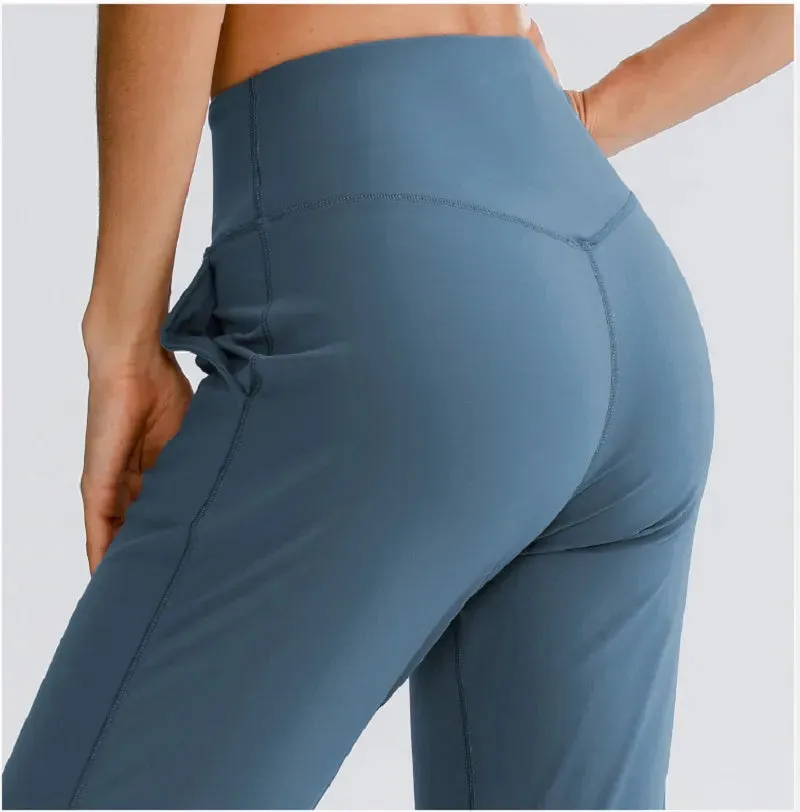 High Waist Pocket detail fitness Leggings