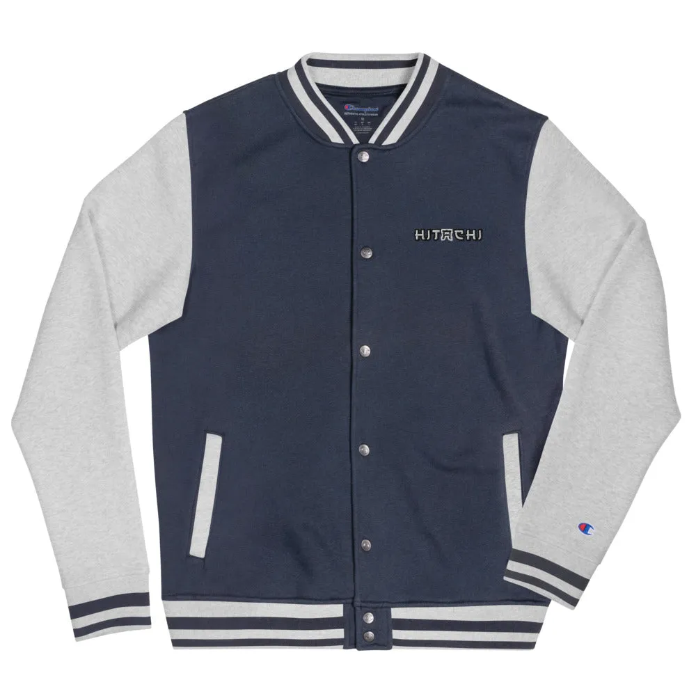 Hitachi Embroidered Champion Bomber Jacket