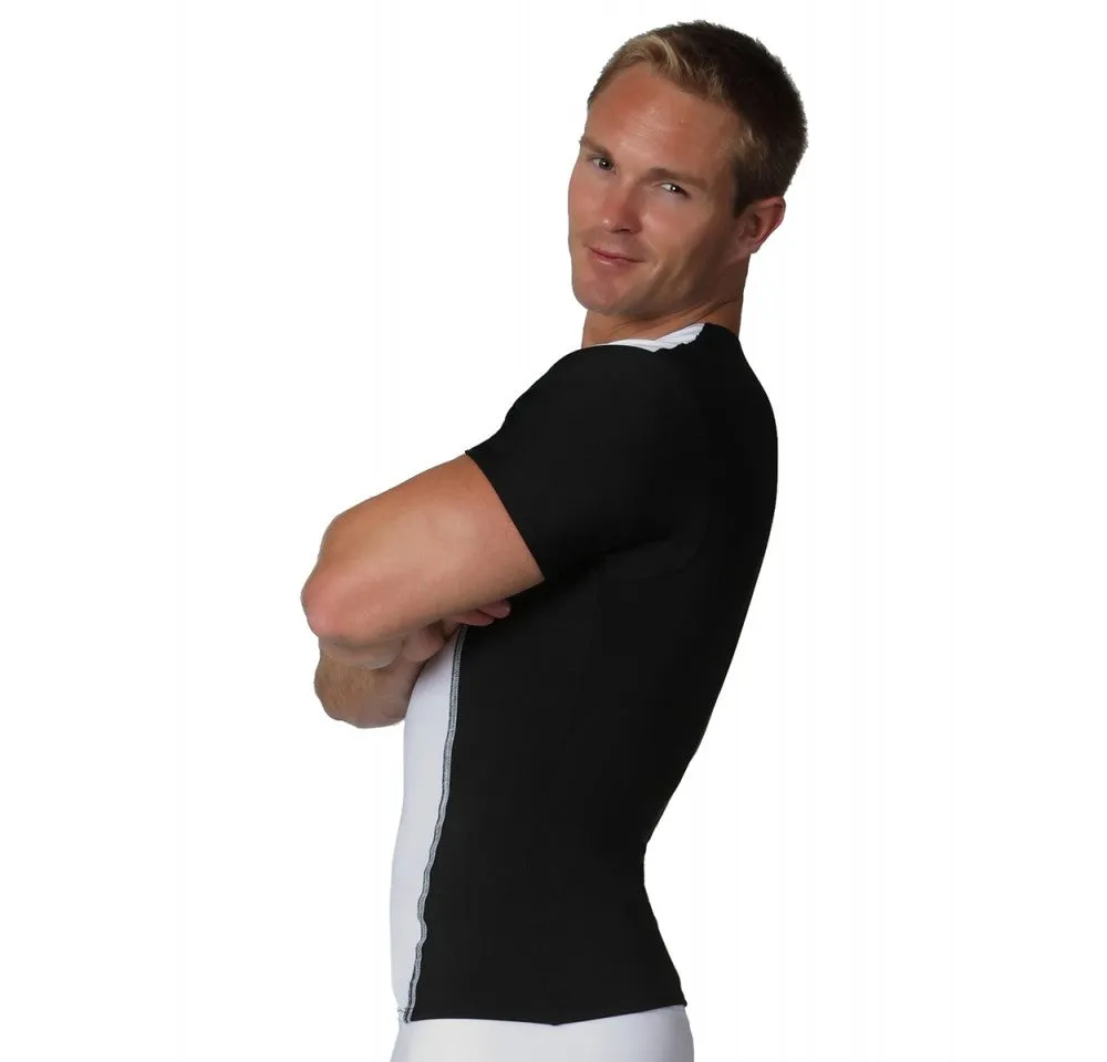 Insta Slim High Compression Activewear Crew Neck Shirt ISTA00TT1