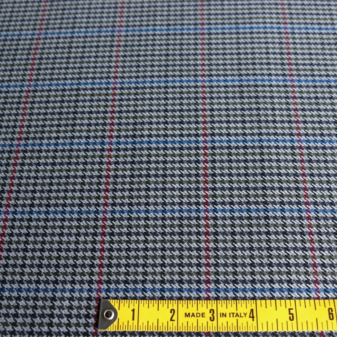 Liath Check Wool