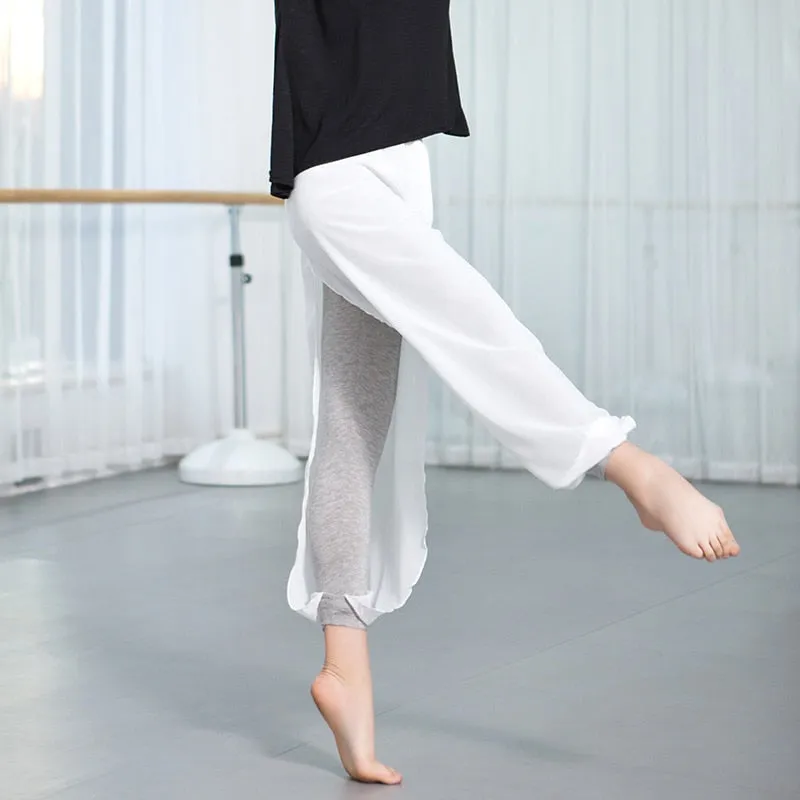 Manhattan - Modern / Ballet / Latin Dance Pants Legging - Chiffon