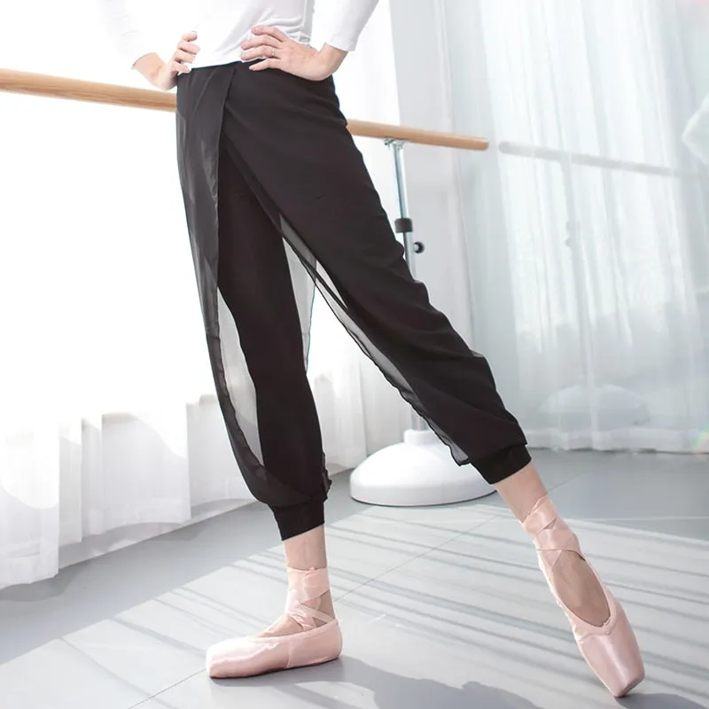 Manhattan - Modern / Ballet / Latin Dance Pants Legging - Chiffon