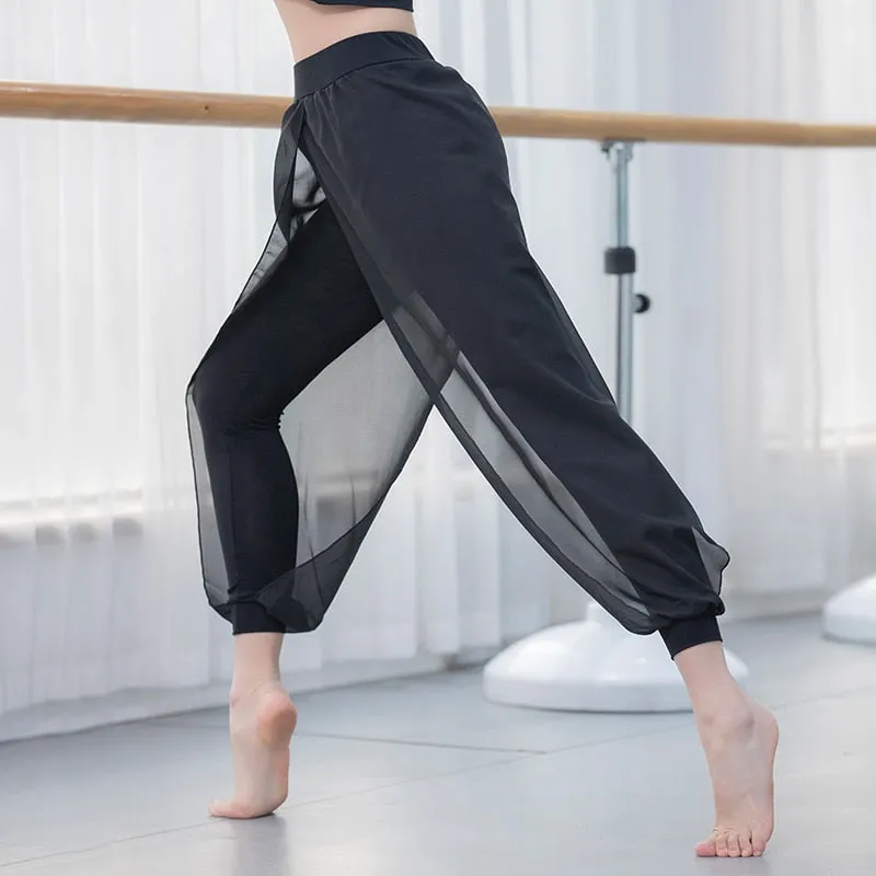 Manhattan - Modern / Ballet / Latin Dance Pants Legging - Chiffon