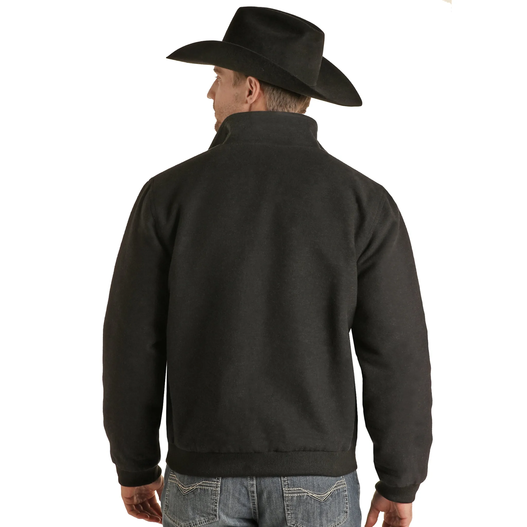 Panhandle Men's Black Bomber Coat