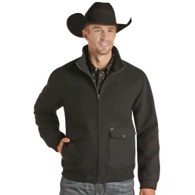 Panhandle Men's Black Bomber Coat