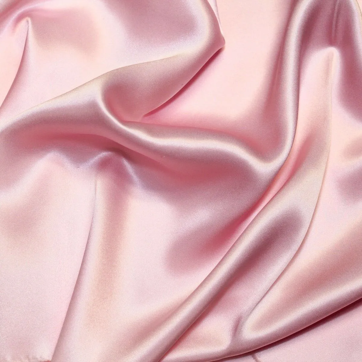 Pink Silk Charmeuse Fabric