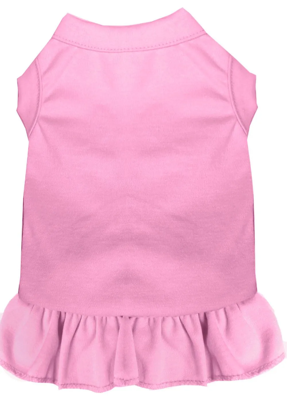 Plain Pet Dress Light Pink Xs (8)