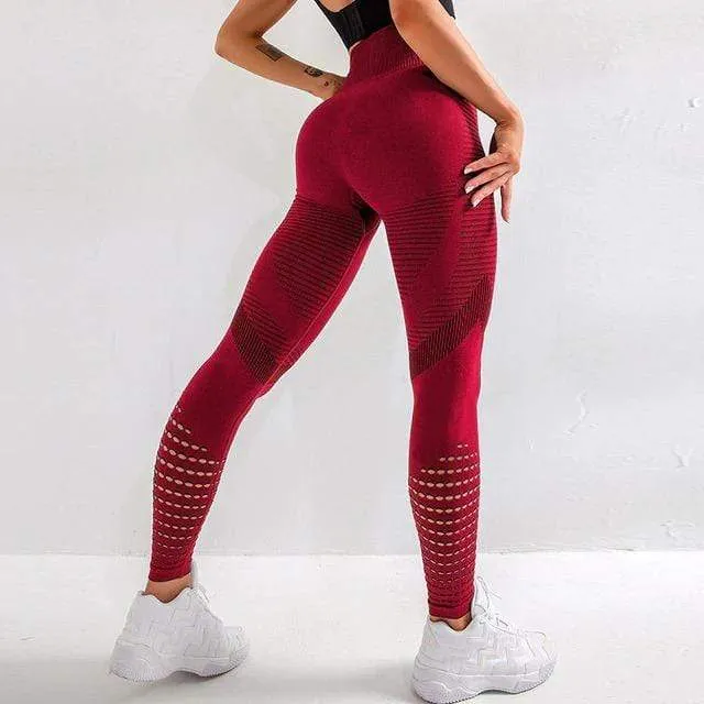 Power Seamless High Waist Fitness Leggings