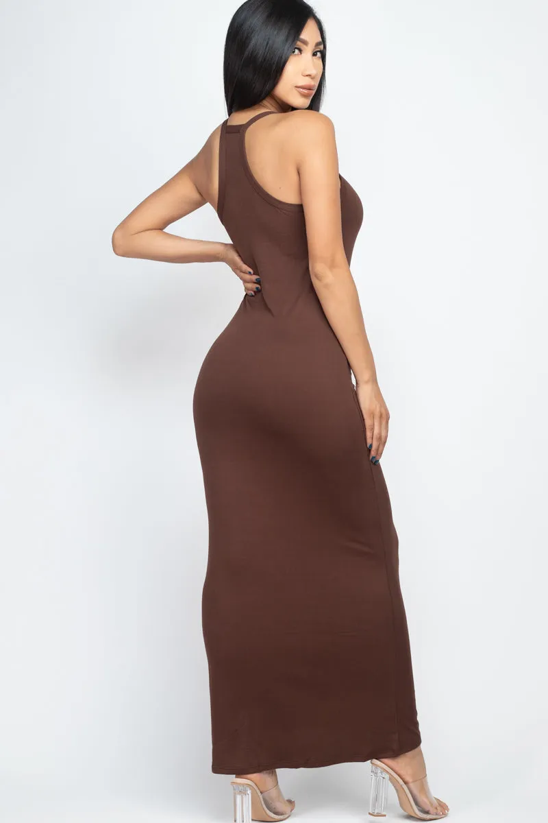 Racer Back Maxi Dress