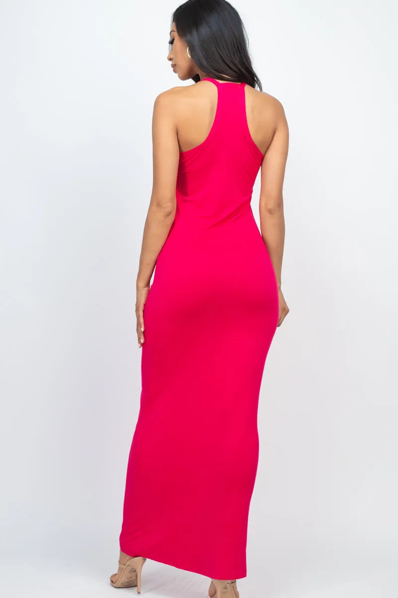 Racer Back Maxi Dress