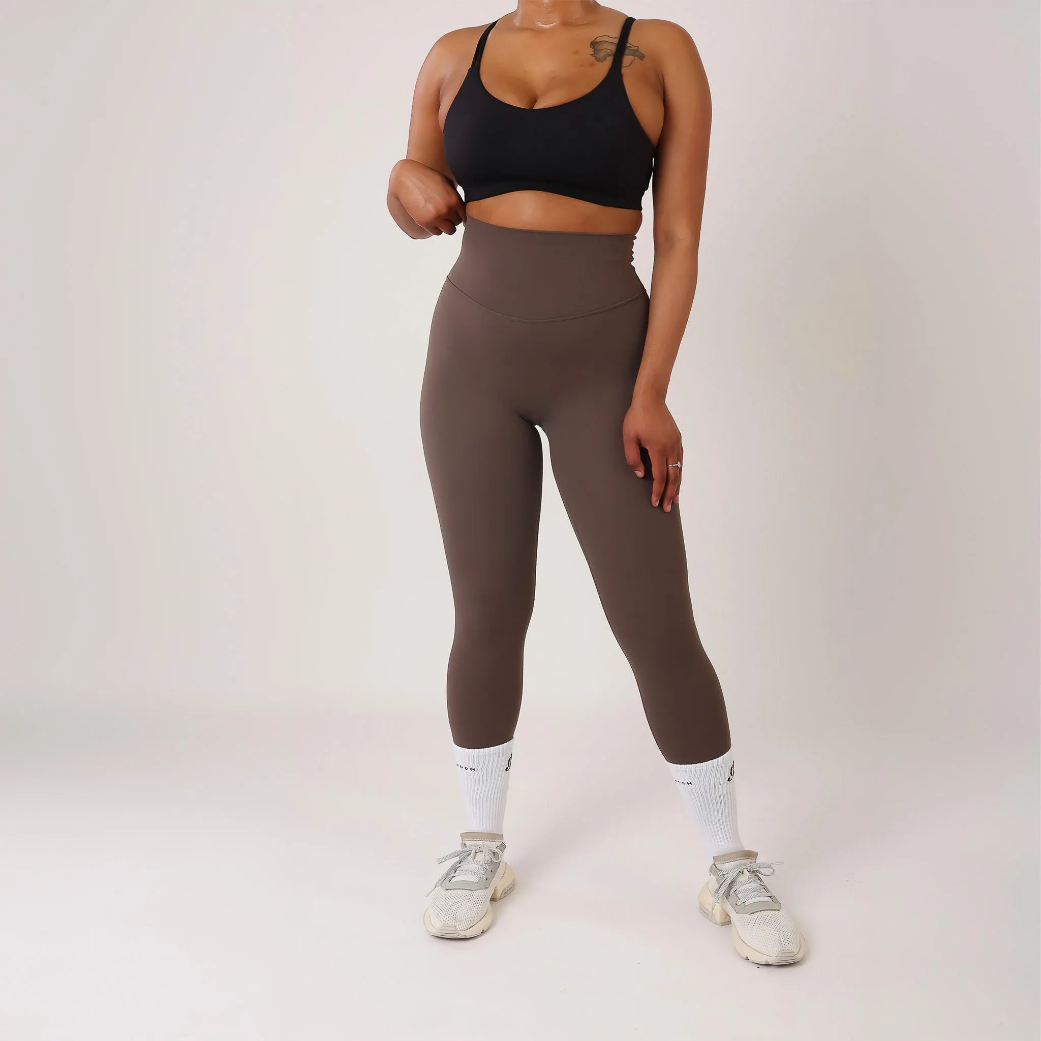 Revive 365 khaki Brown leggings