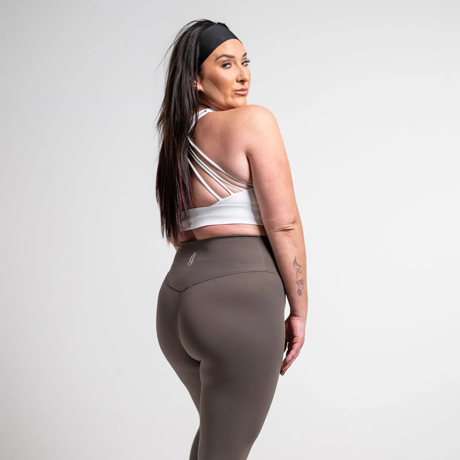 Revive 365 khaki Brown leggings