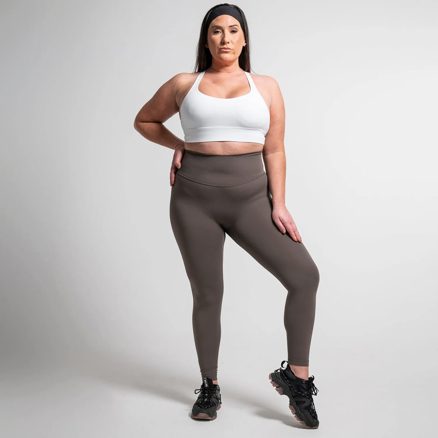 Revive 365 khaki Brown leggings