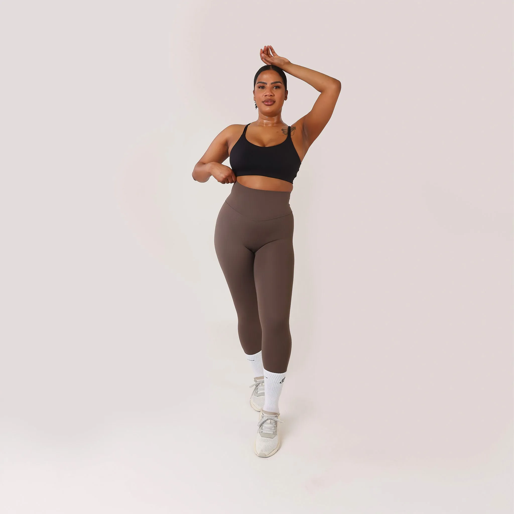 Revive 365 khaki Brown leggings