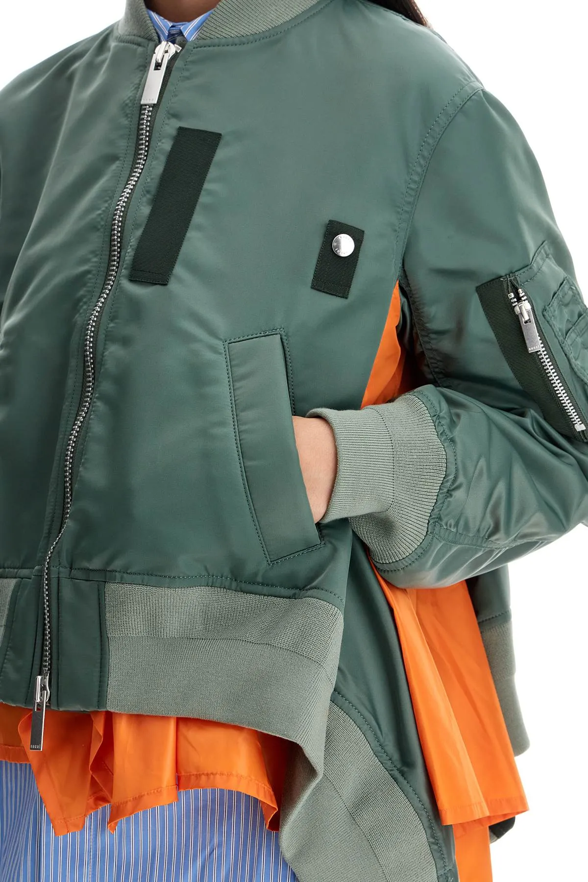 Sacai In Pelle

Nylon Bomber Jacket