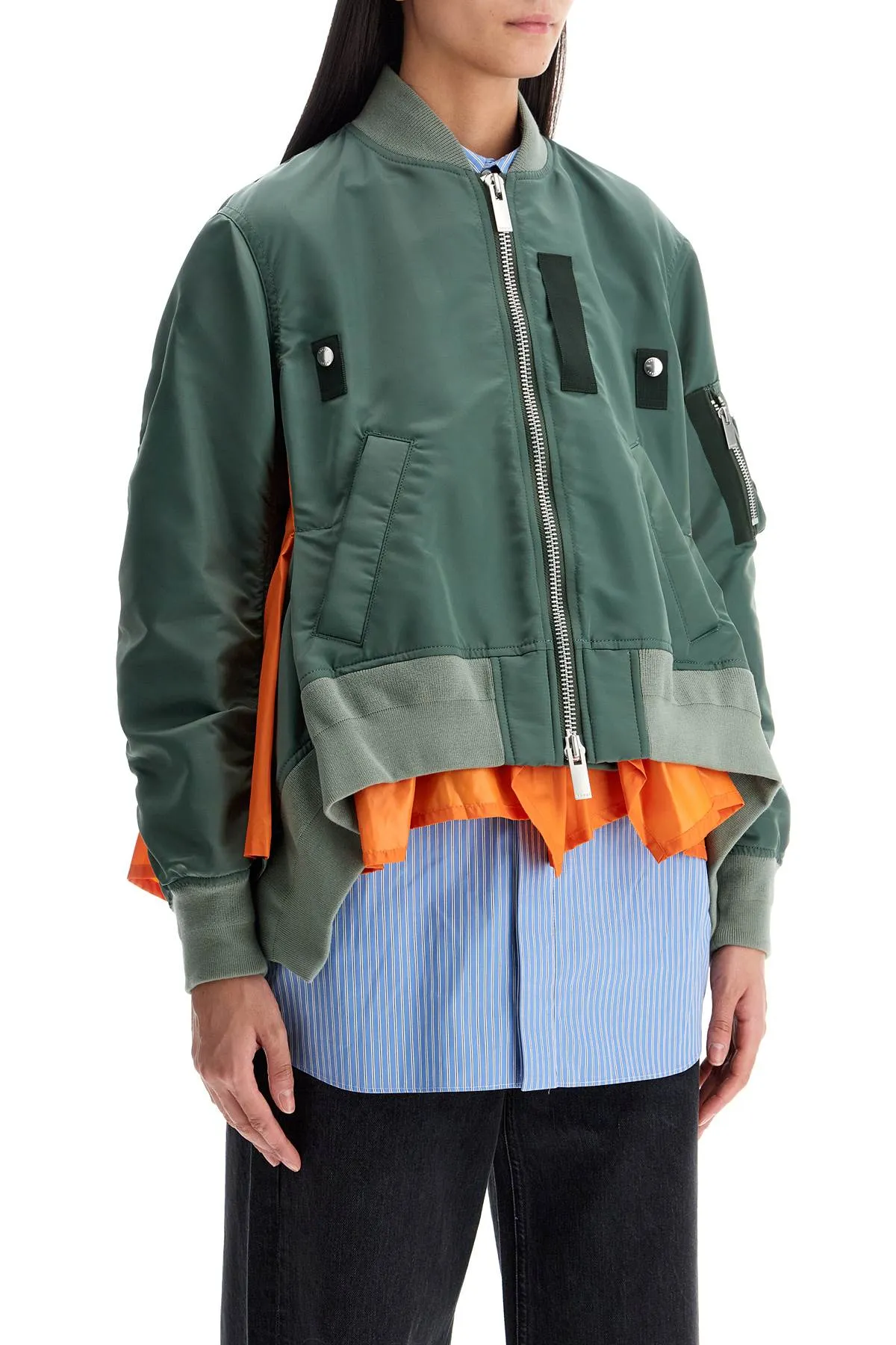 Sacai In Pelle

Nylon Bomber Jacket