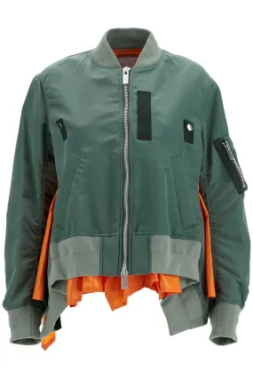 Sacai In Pelle

Nylon Bomber Jacket