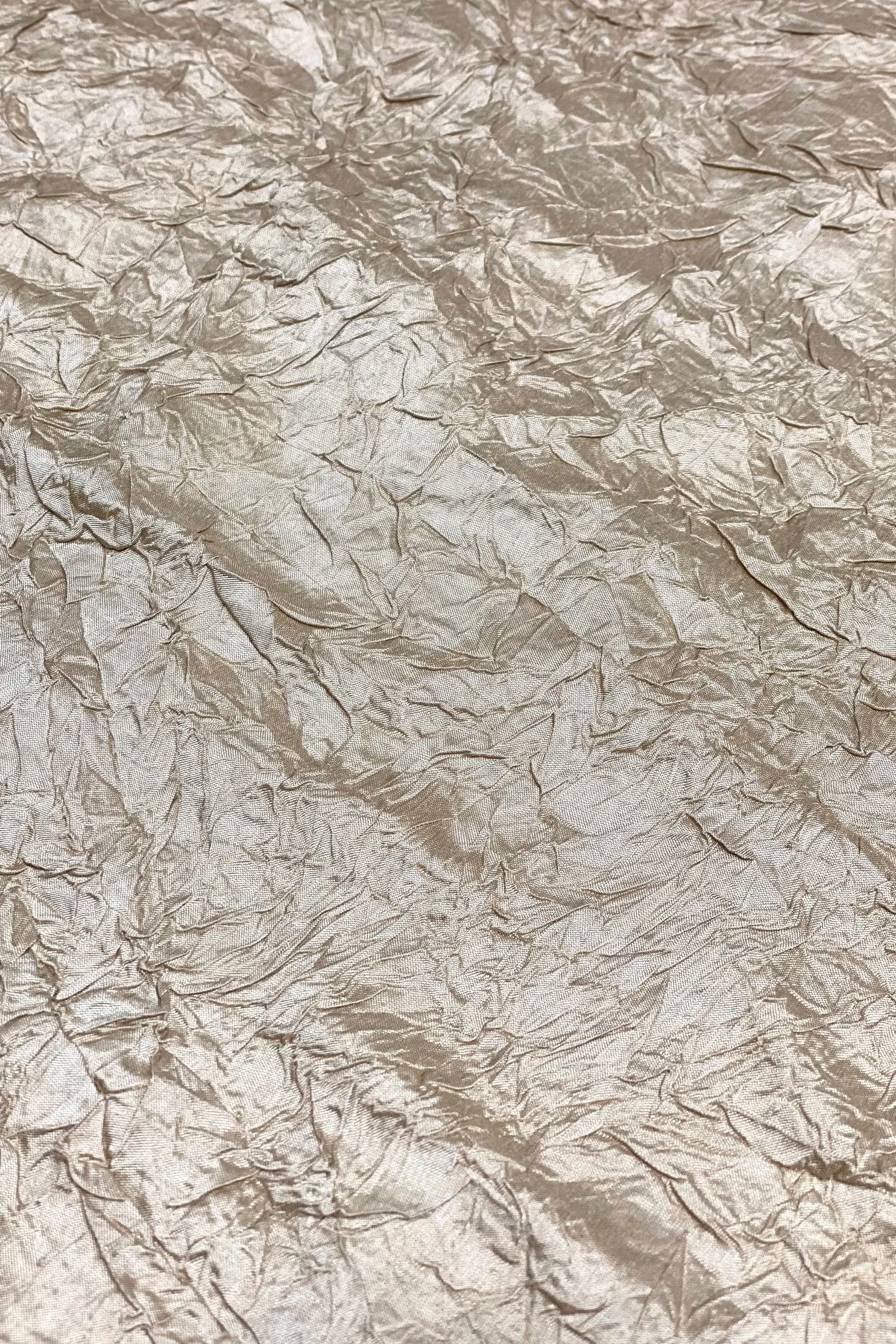 Tapioca Marble Crushed Silk Dupion Fabric