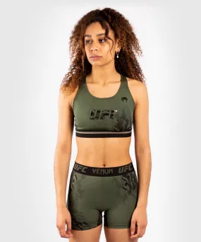 UFC Venum Authentic Fight Week Women's Sport Bra - Khaki