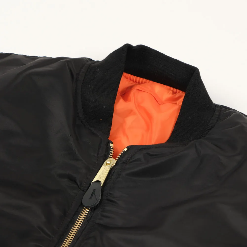 USA BOMBER MA1 BLACK